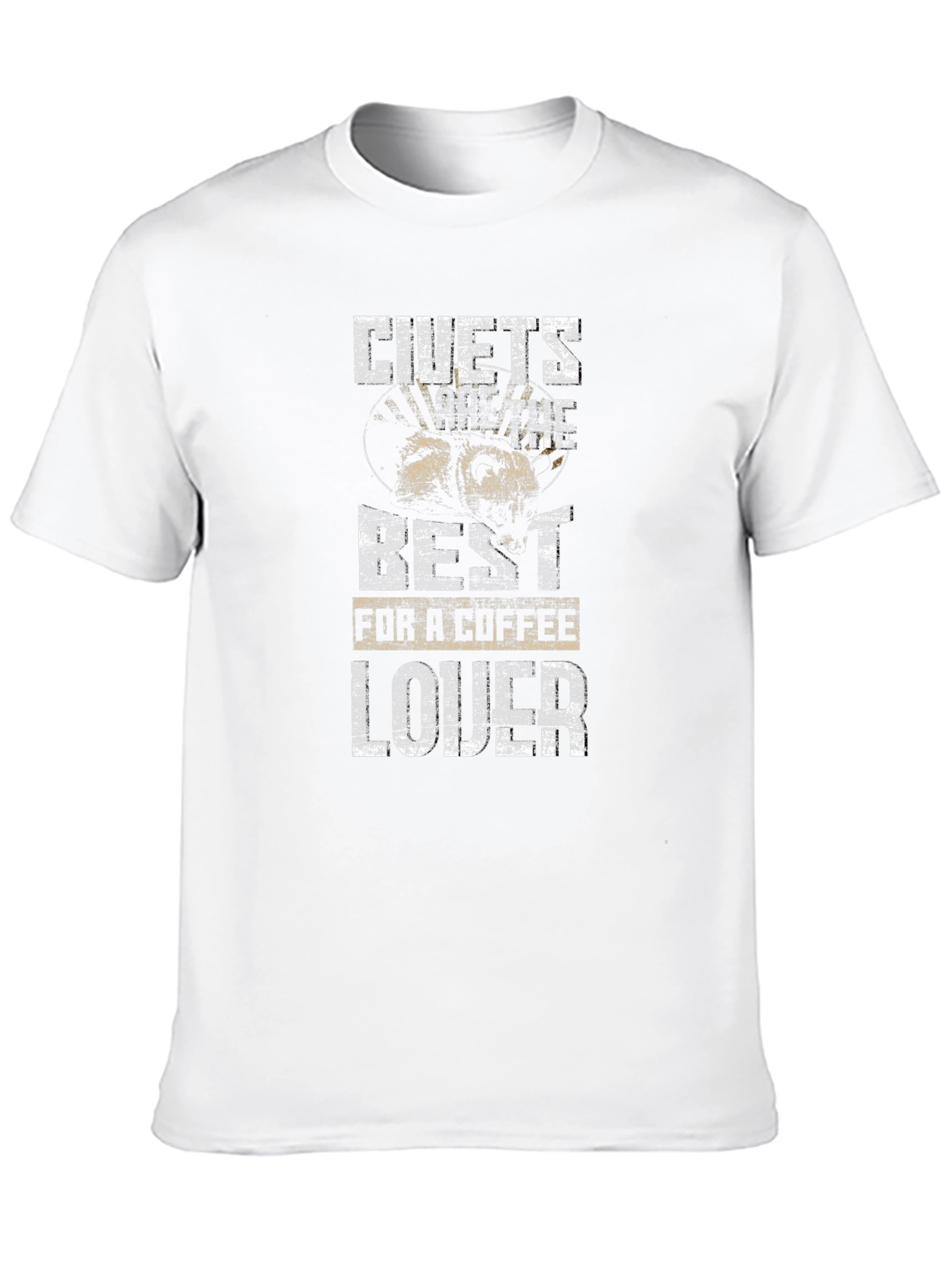 Civets Best Coffee Lover Graphic Tee - Soft Cotton T-Shirt