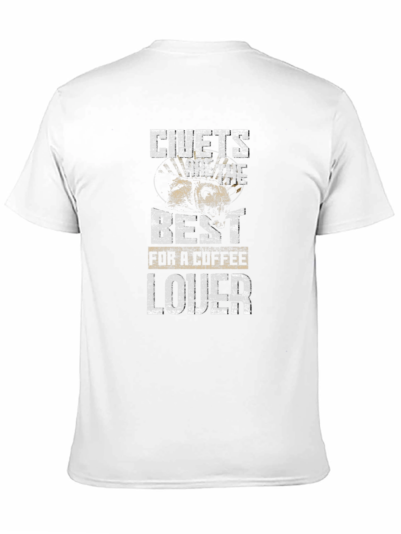 Civets Best Coffee Lover Graphic Tee - Soft Cotton T-Shirt