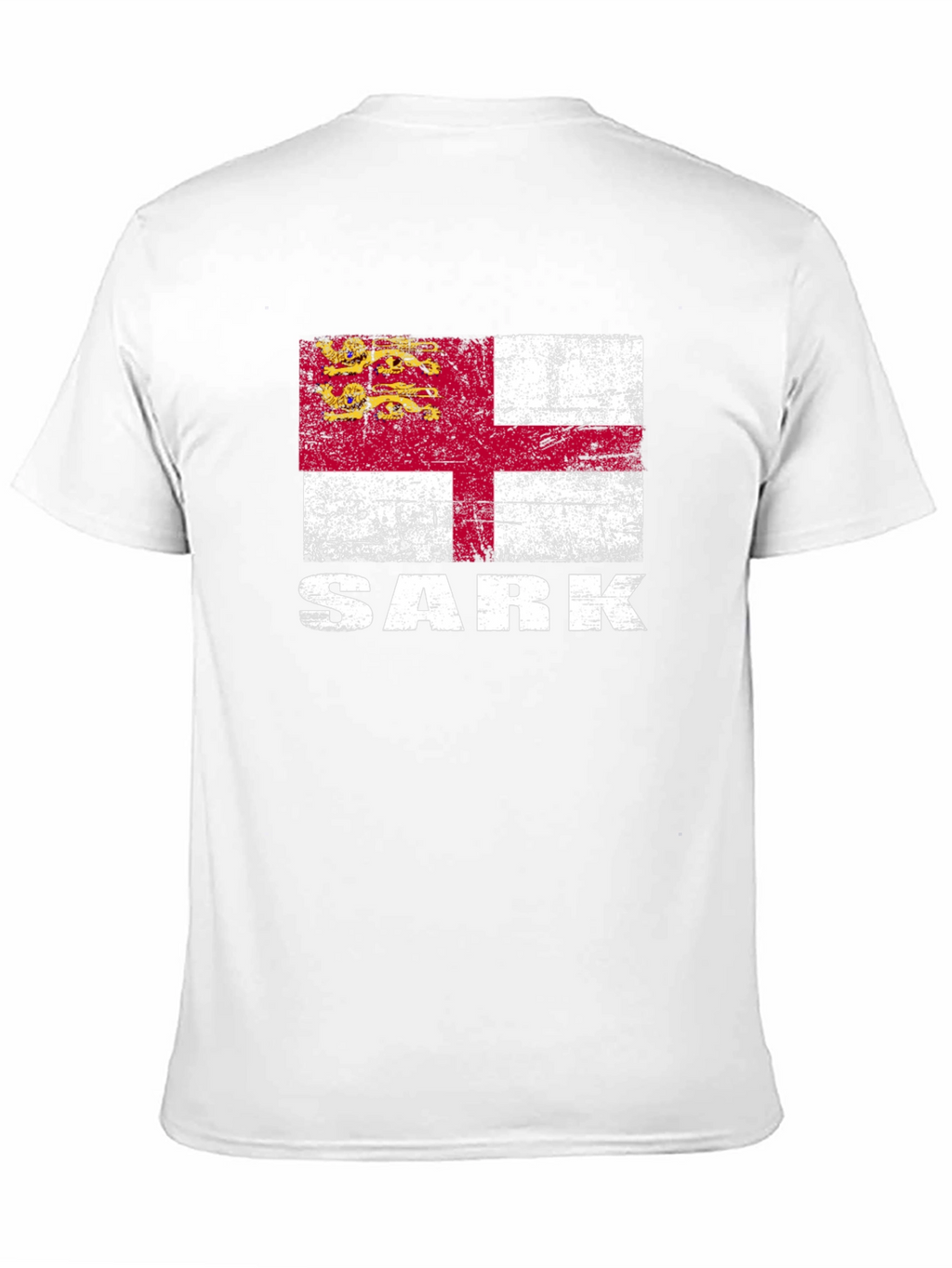 Sark Flag Graphic T-Shirt - Black