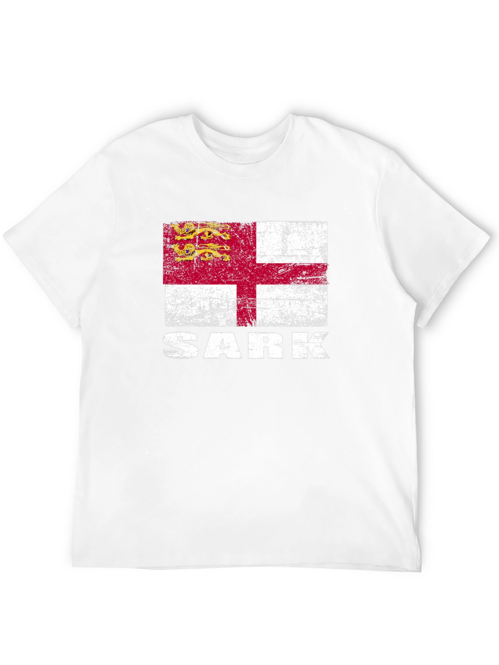 Sark Flag Graphic T-Shirt - Black
