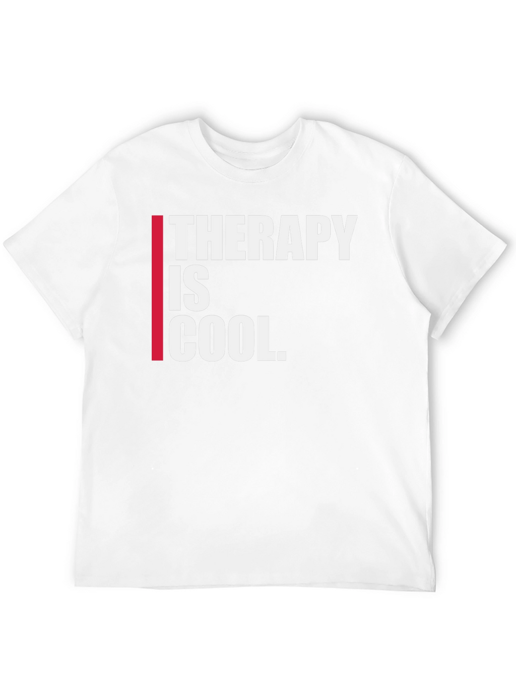 Therapy is Cool Graphic Tee - Trendy Black T-Shirt