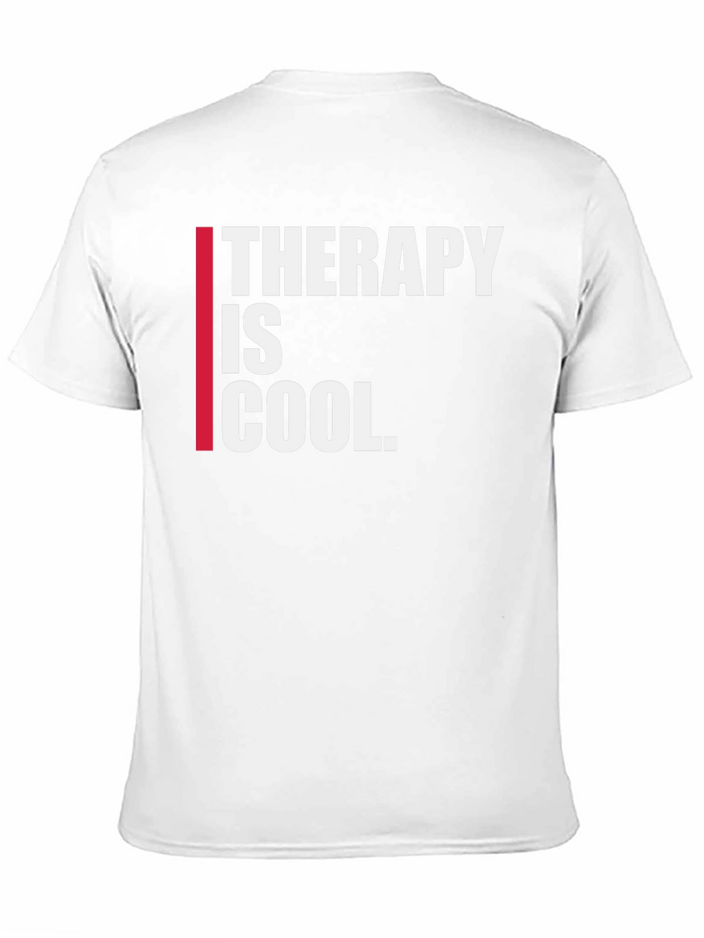 Therapy is Cool Graphic Tee - Trendy Black T-Shirt
