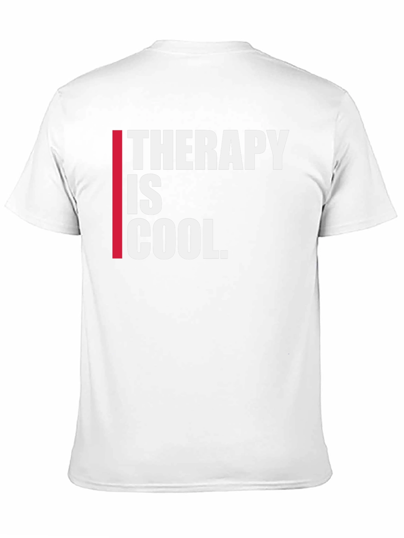 Therapy is Cool Graphic Tee - Trendy Black T-Shirt