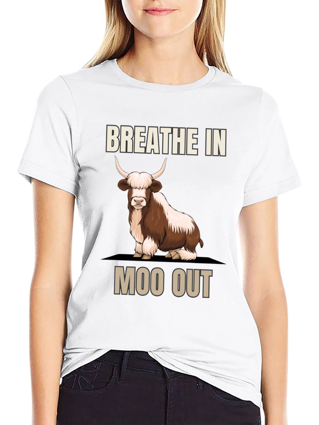 Breathe In Moo Out T-Shirt