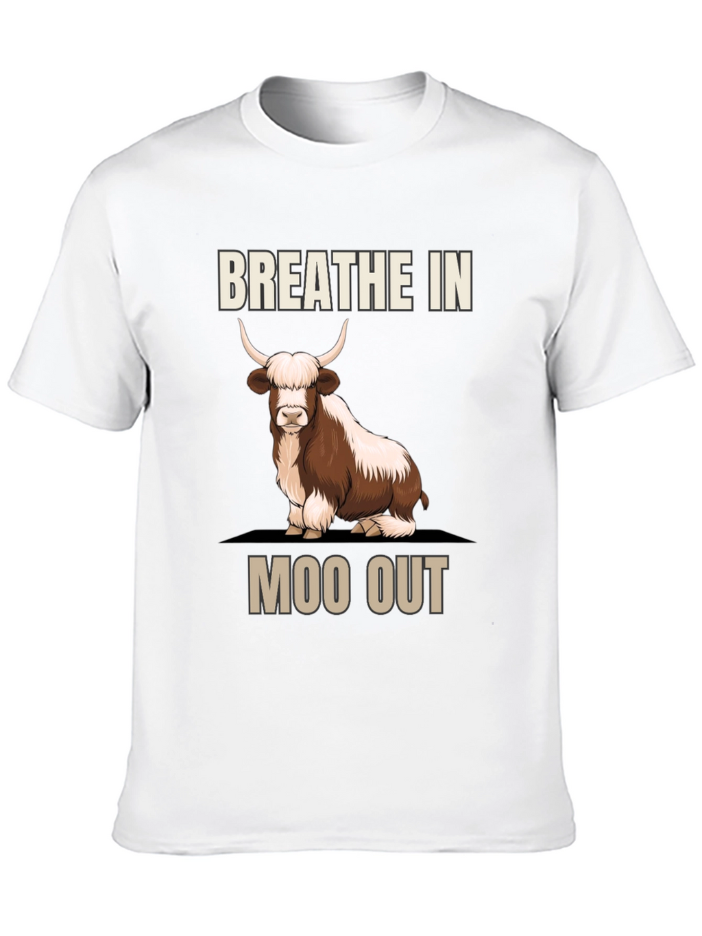 Breathe In Moo Out T-Shirt