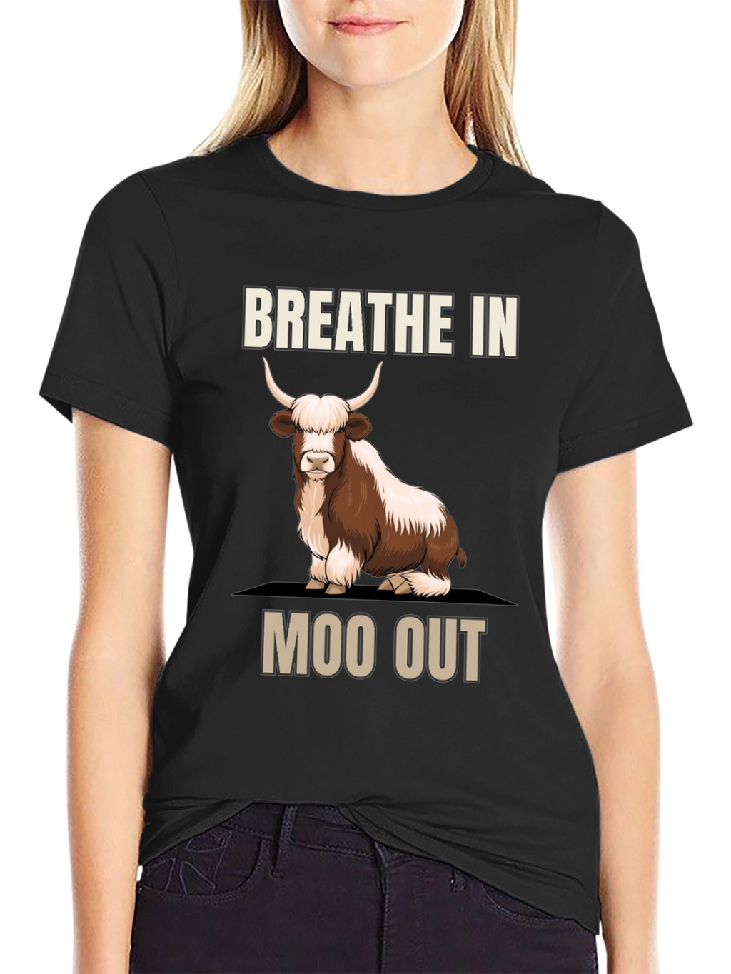 Breathe In Moo Out T-Shirt