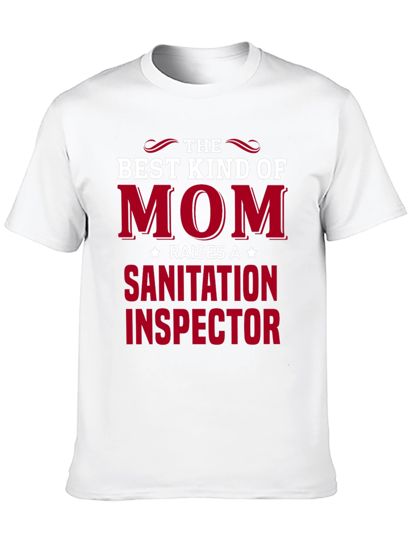 Best Mom Sanitation Inspector T-Shirt