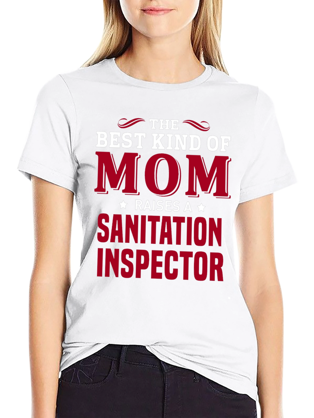 Best Mom Sanitation Inspector T-Shirt
