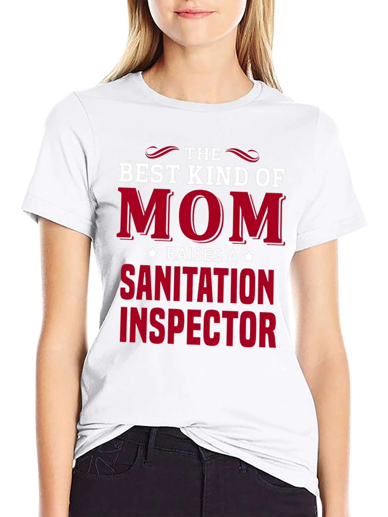 Best Mom Sanitation Inspector T-Shirt