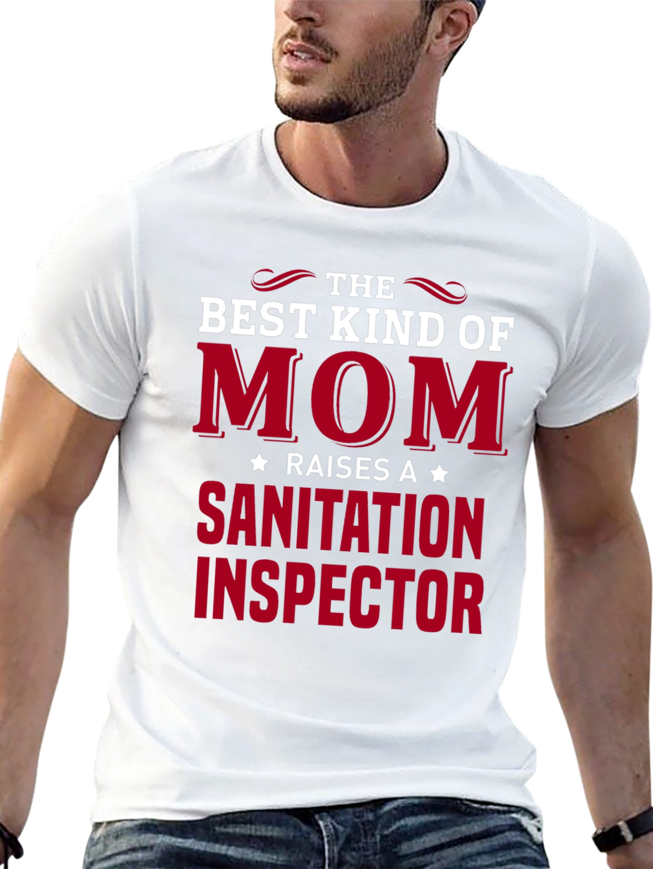 Best Mom Sanitation Inspector T-Shirt