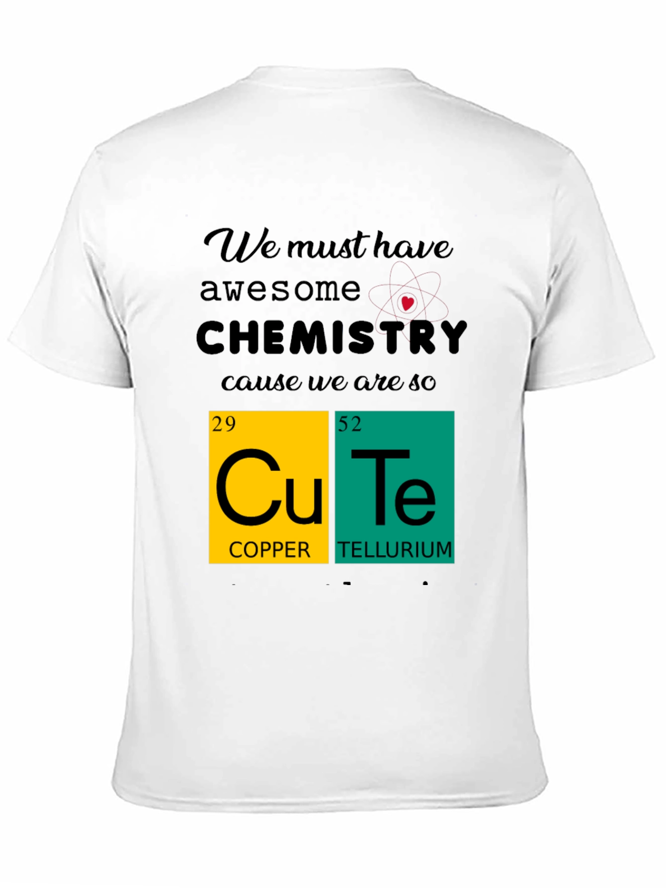Cute Chemistry Graphic Tee