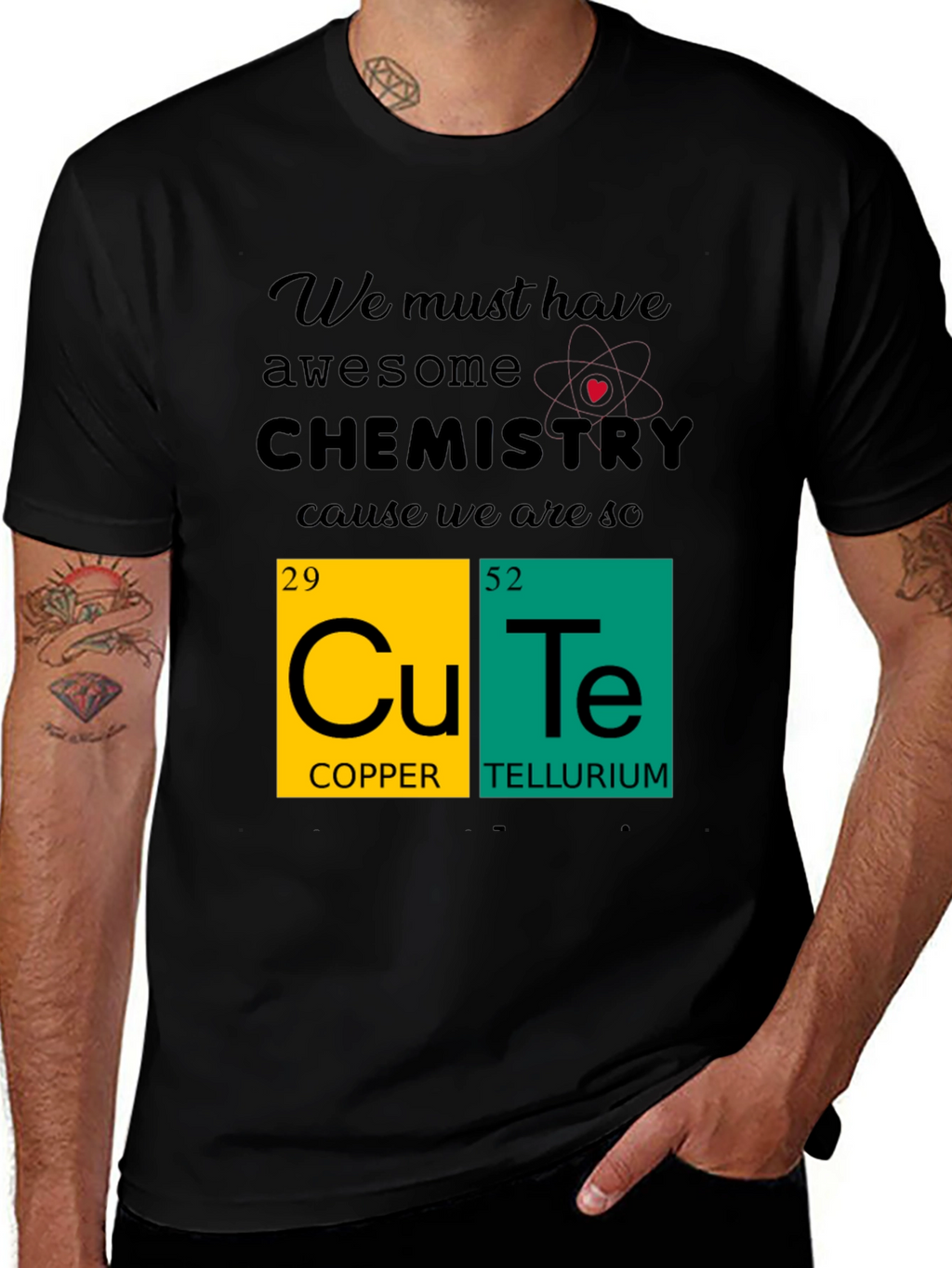 Cute Chemistry Graphic Tee