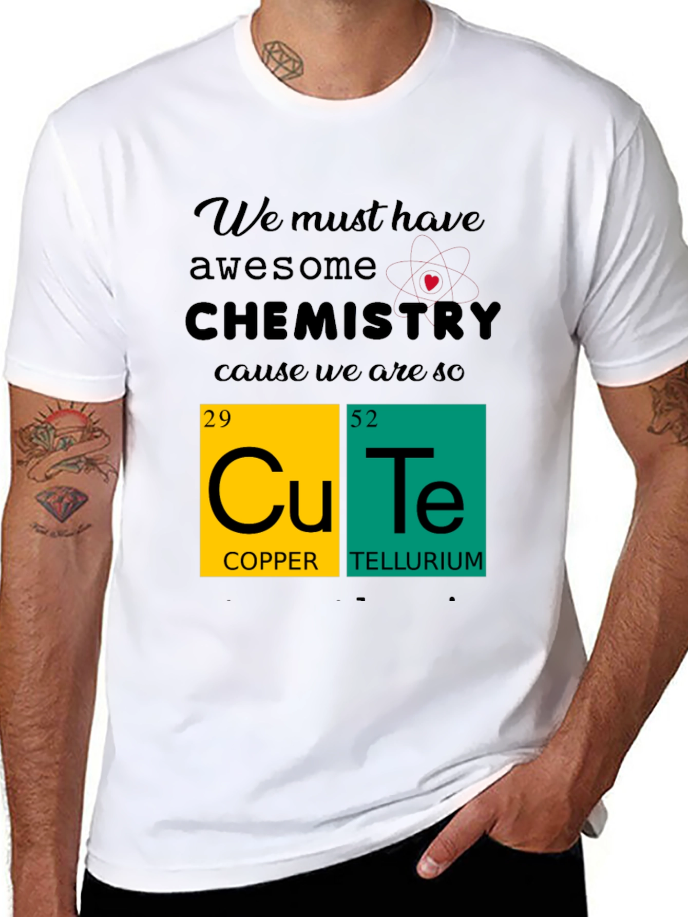 Cute Chemistry Graphic Tee