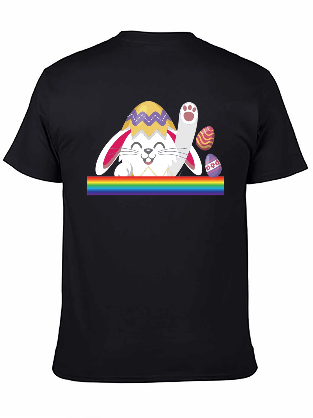 Easter Bunny Egg Rainbow T-Shirt