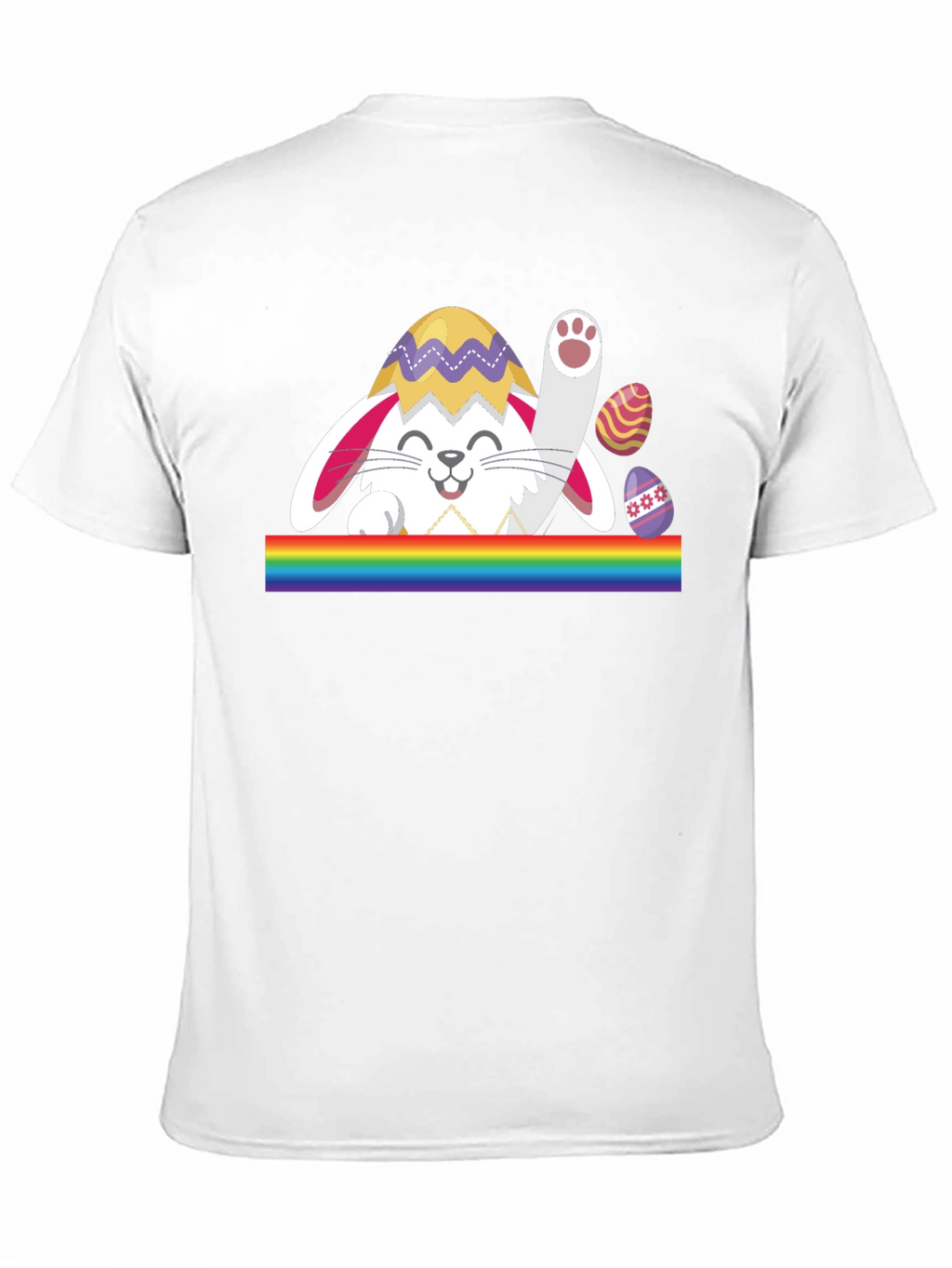 Easter Bunny Egg Rainbow T-Shirt