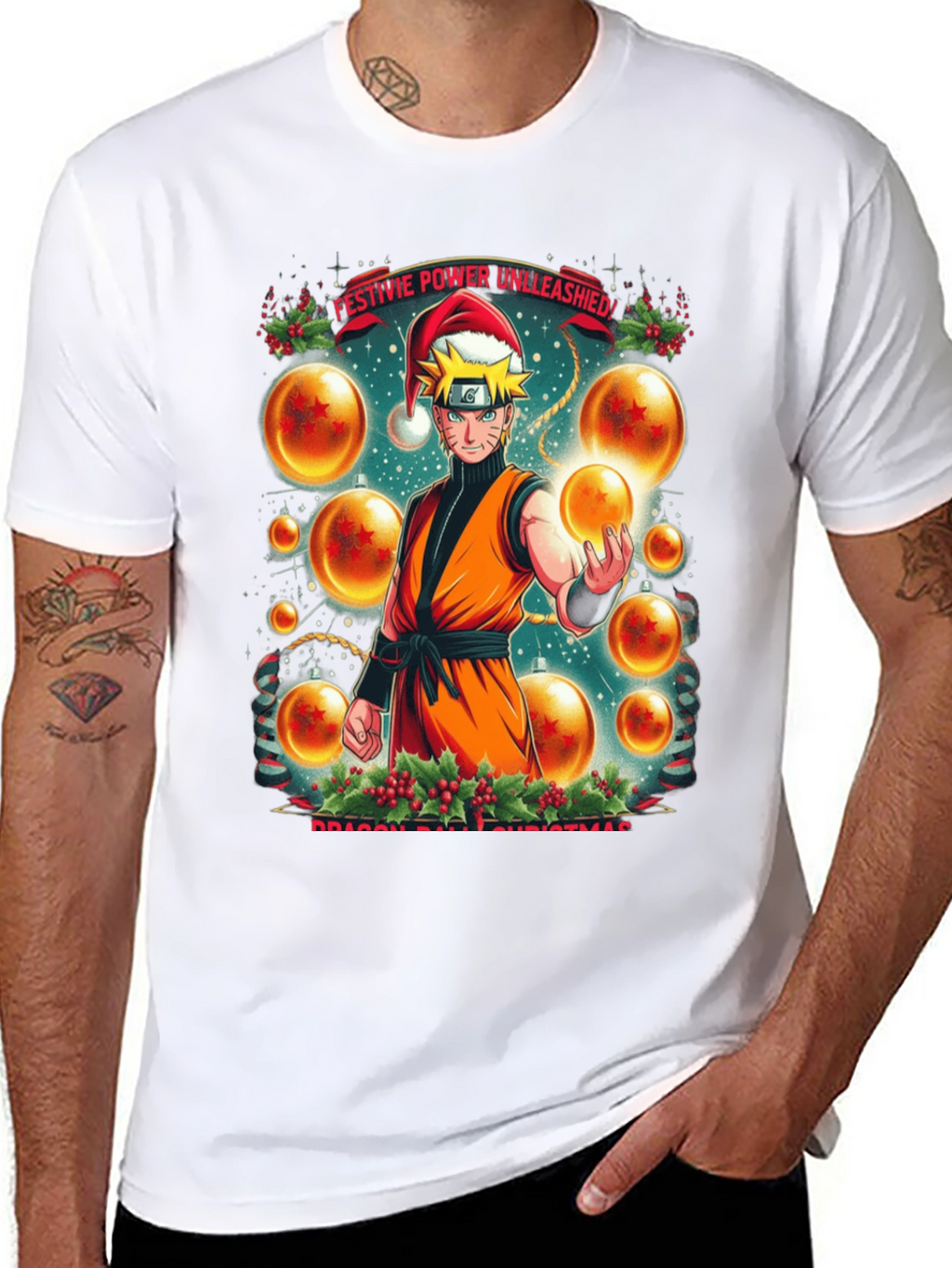 Anime Holiday Graphic Tee
