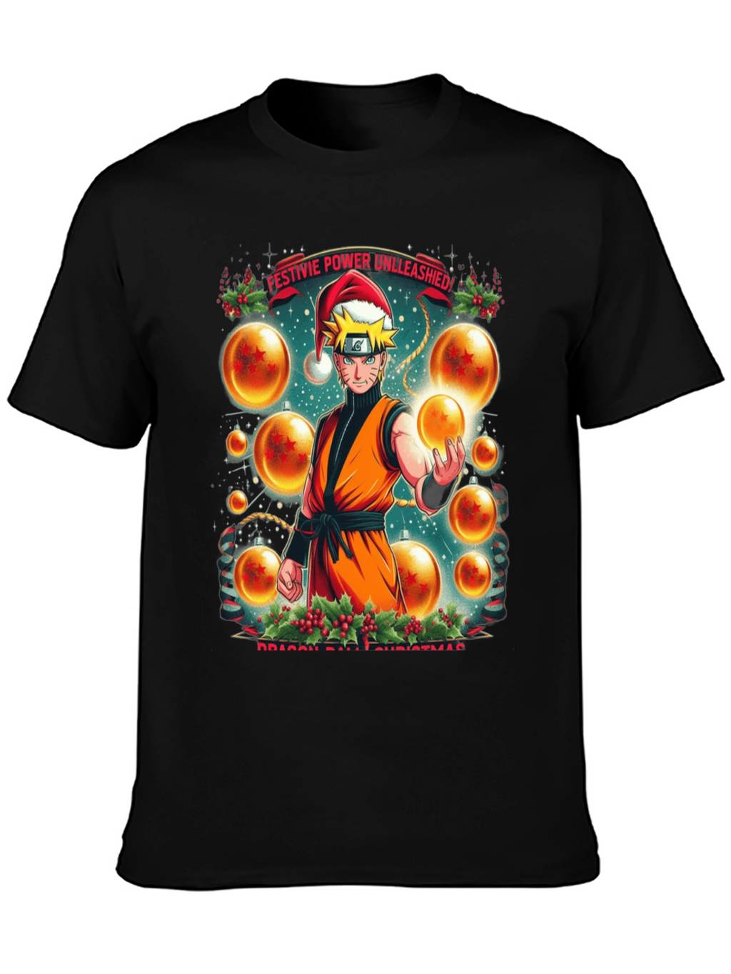 Anime Holiday Graphic Tee
