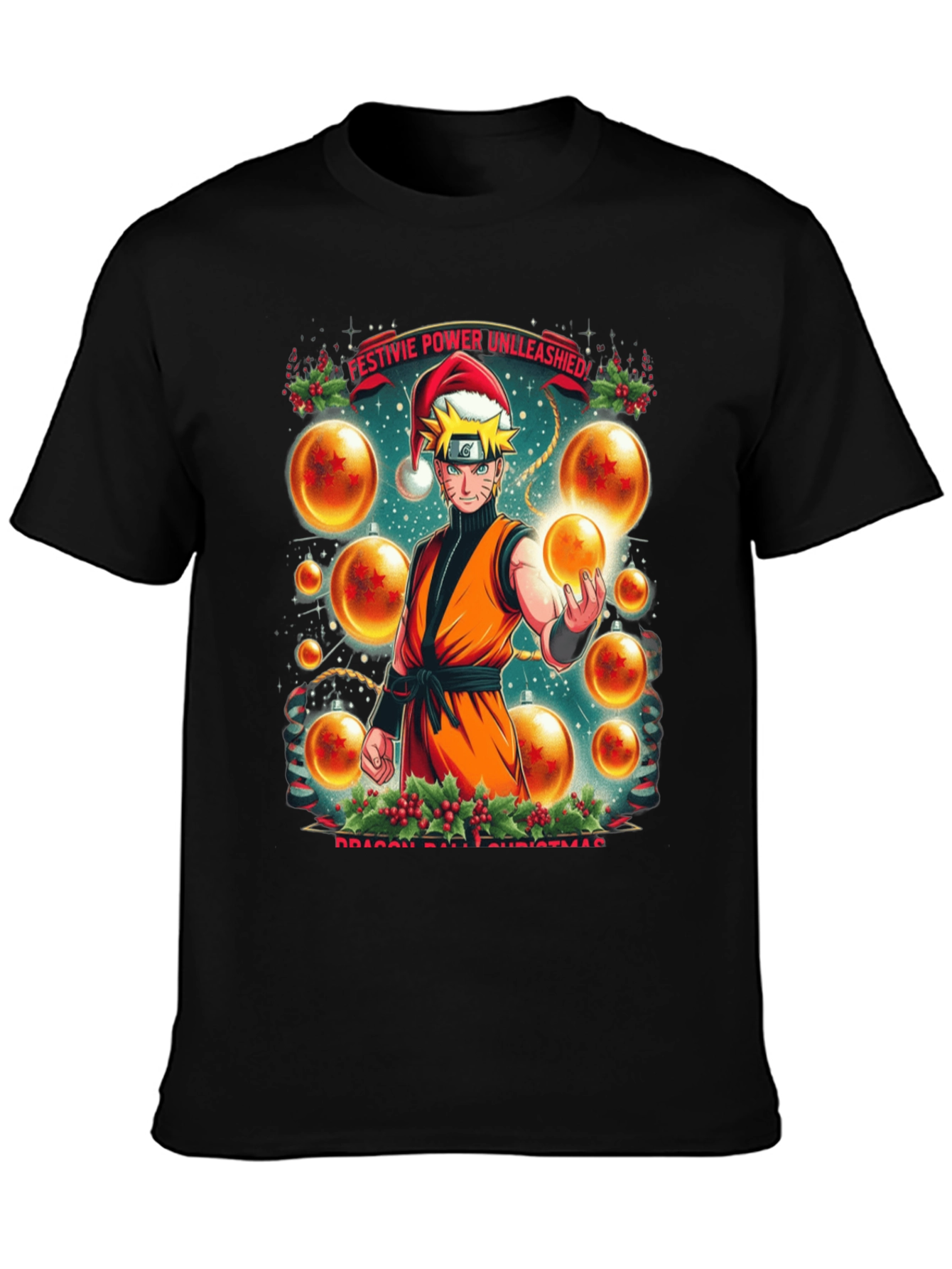 Anime Holiday Graphic Tee