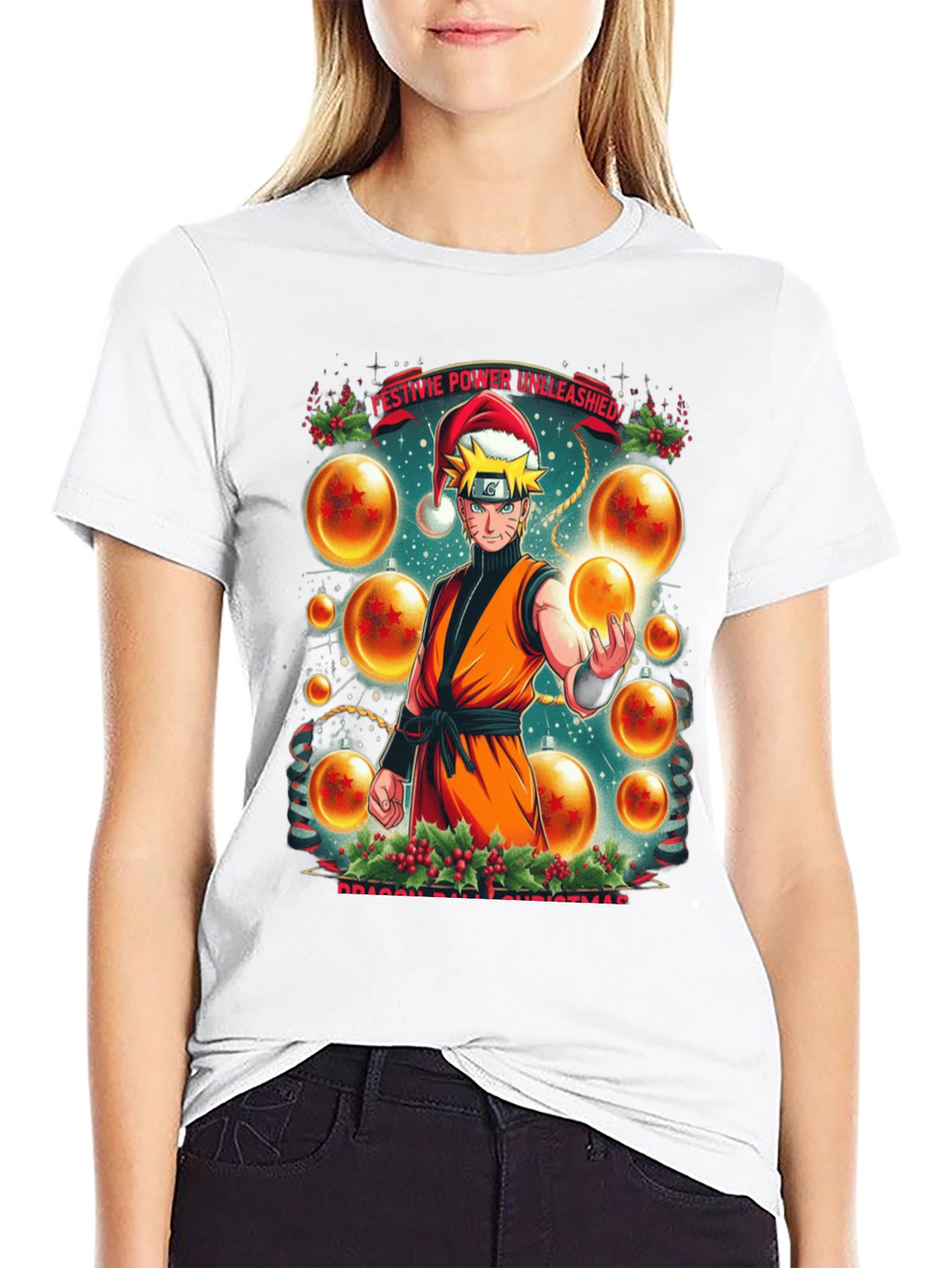 Anime Holiday Graphic Tee