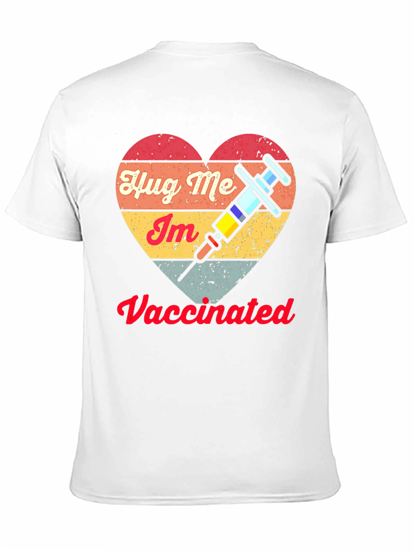 Hug Me Im Vaccinated Tee