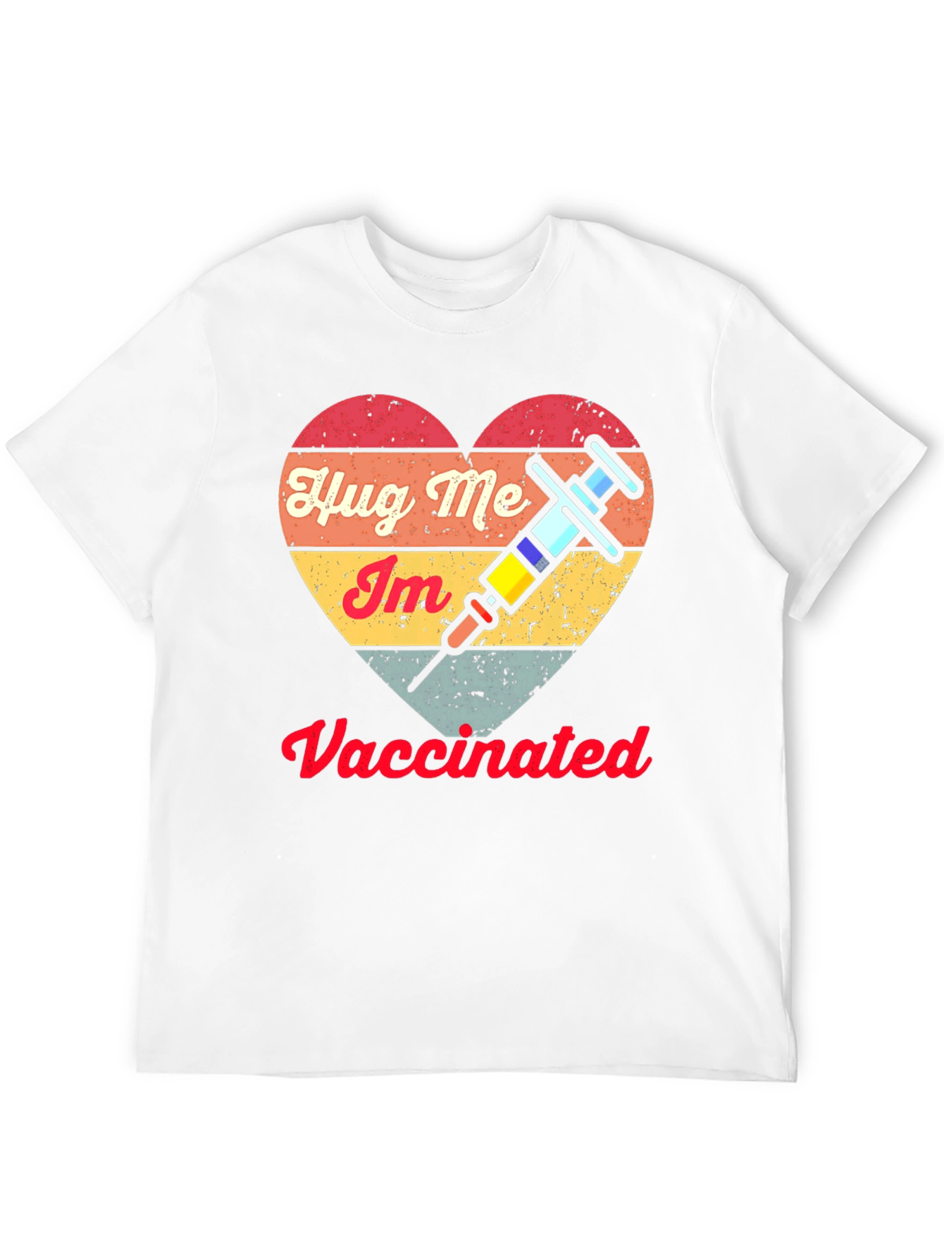 Hug Me Im Vaccinated Tee