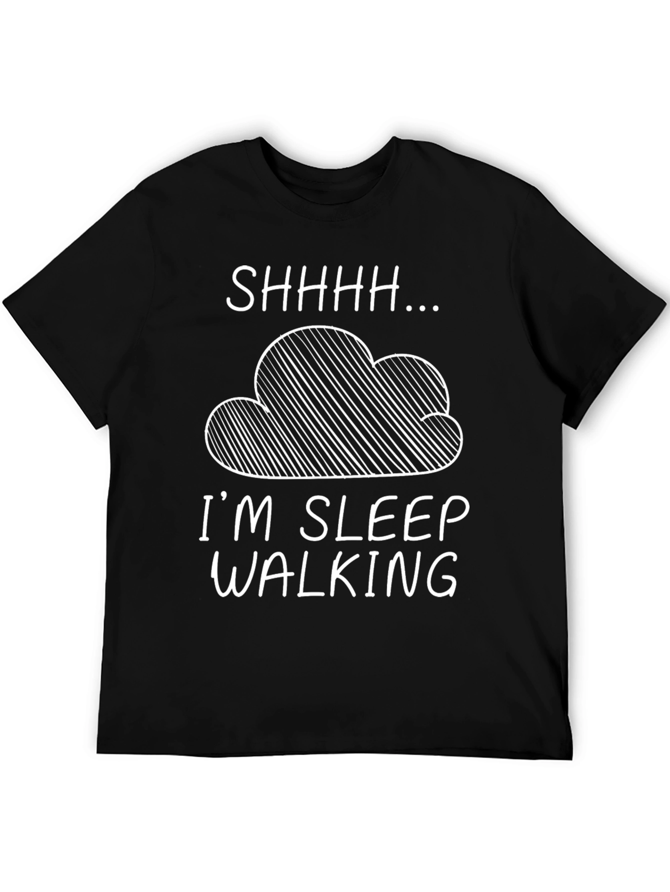 Sleepwalking Graphic Tee - Funny Sleep Humor T-Shirt
