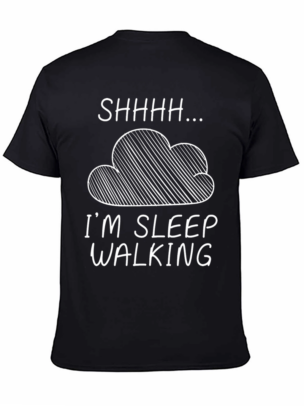 Sleepwalking Graphic Tee - Funny Sleep Humor T-Shirt