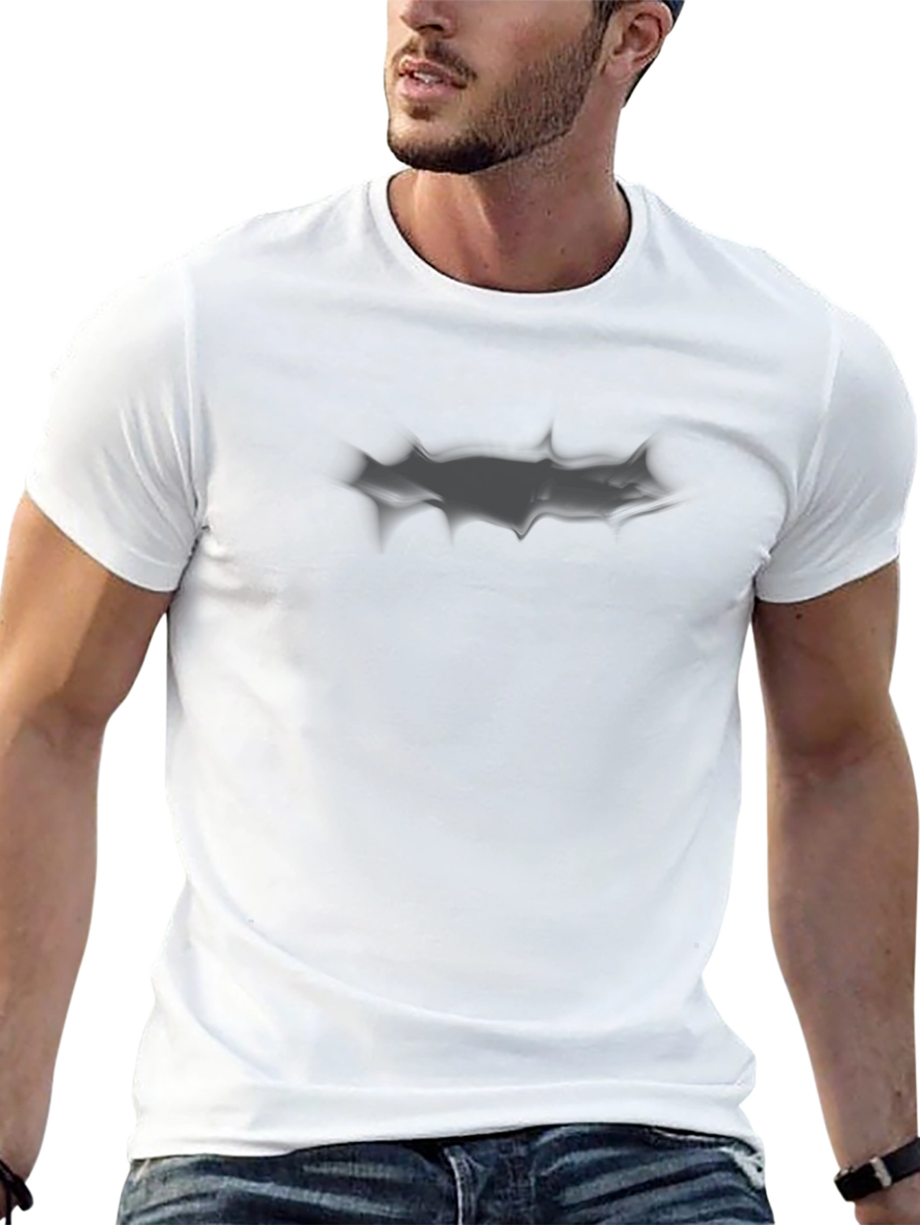 Batman Logo Black T-Shirt - Classic Design
