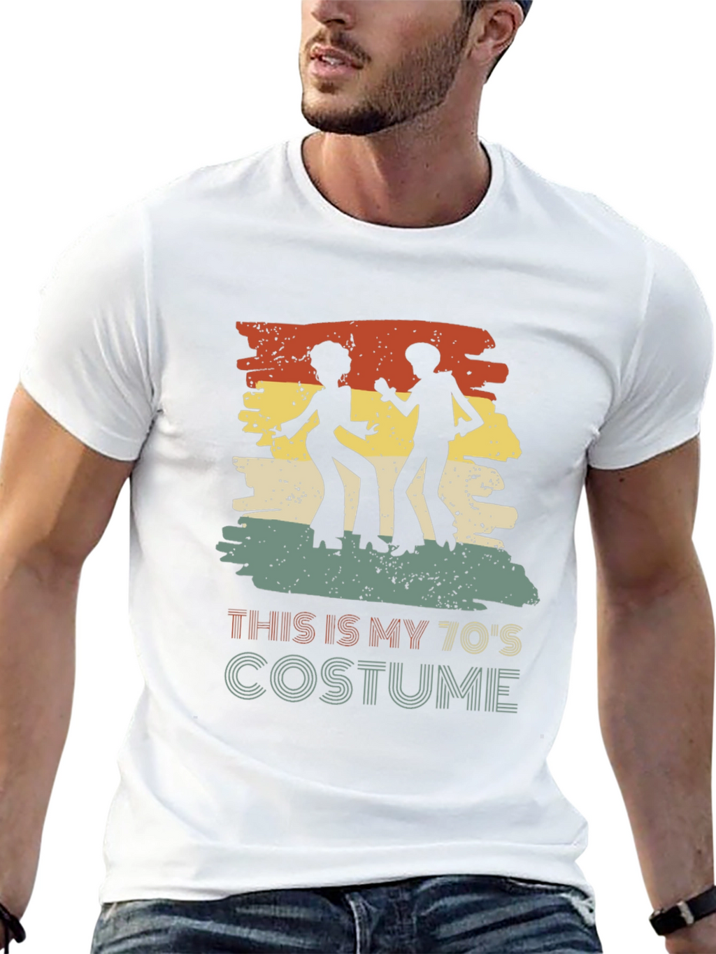 Retro 70s Costume T-Shirt - Disco Style