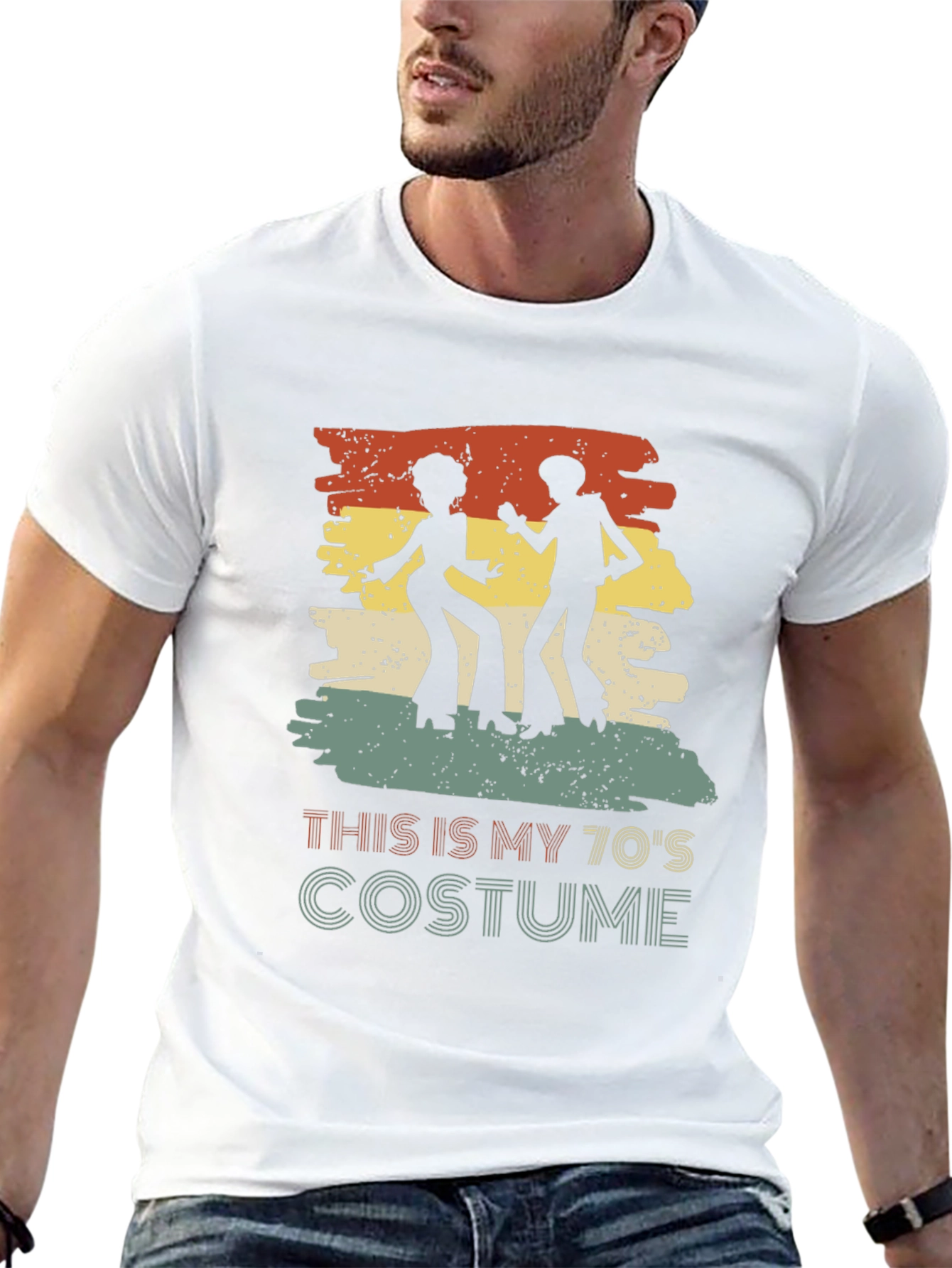 Retro 70s Costume T-Shirt - Disco Style