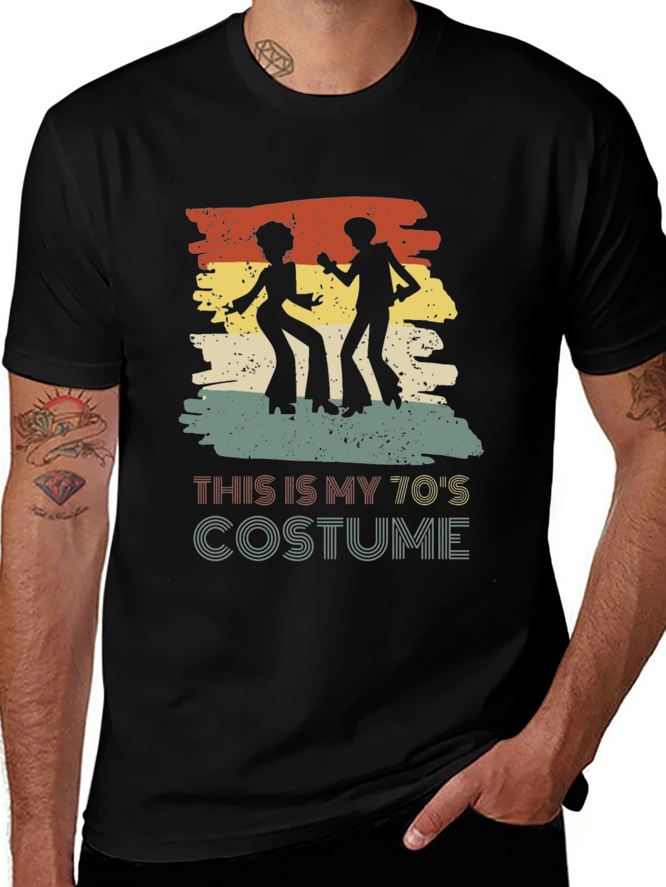 Retro 70s Costume T-Shirt - Disco Style