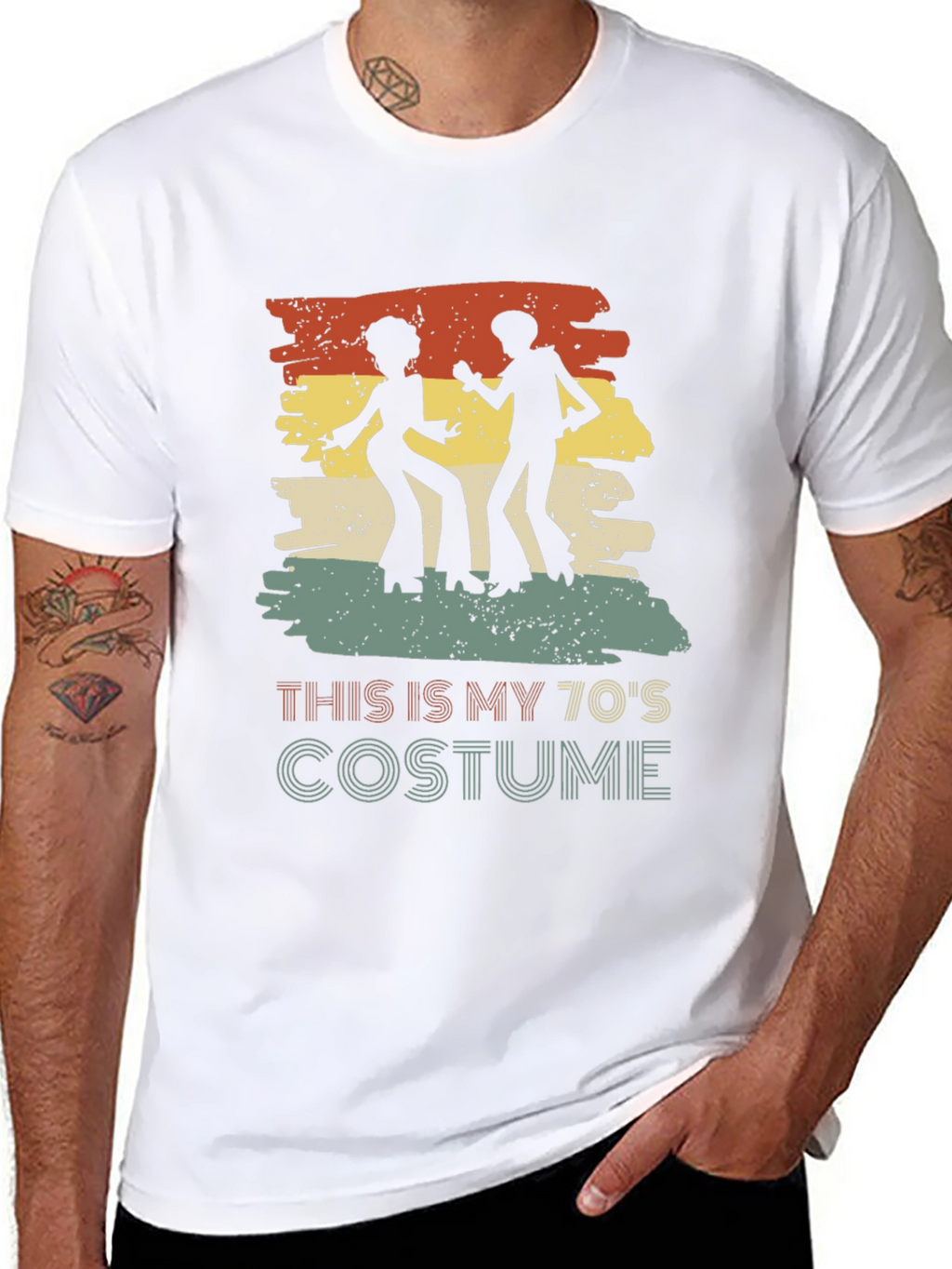 Retro 70s Costume T-Shirt - Disco Style