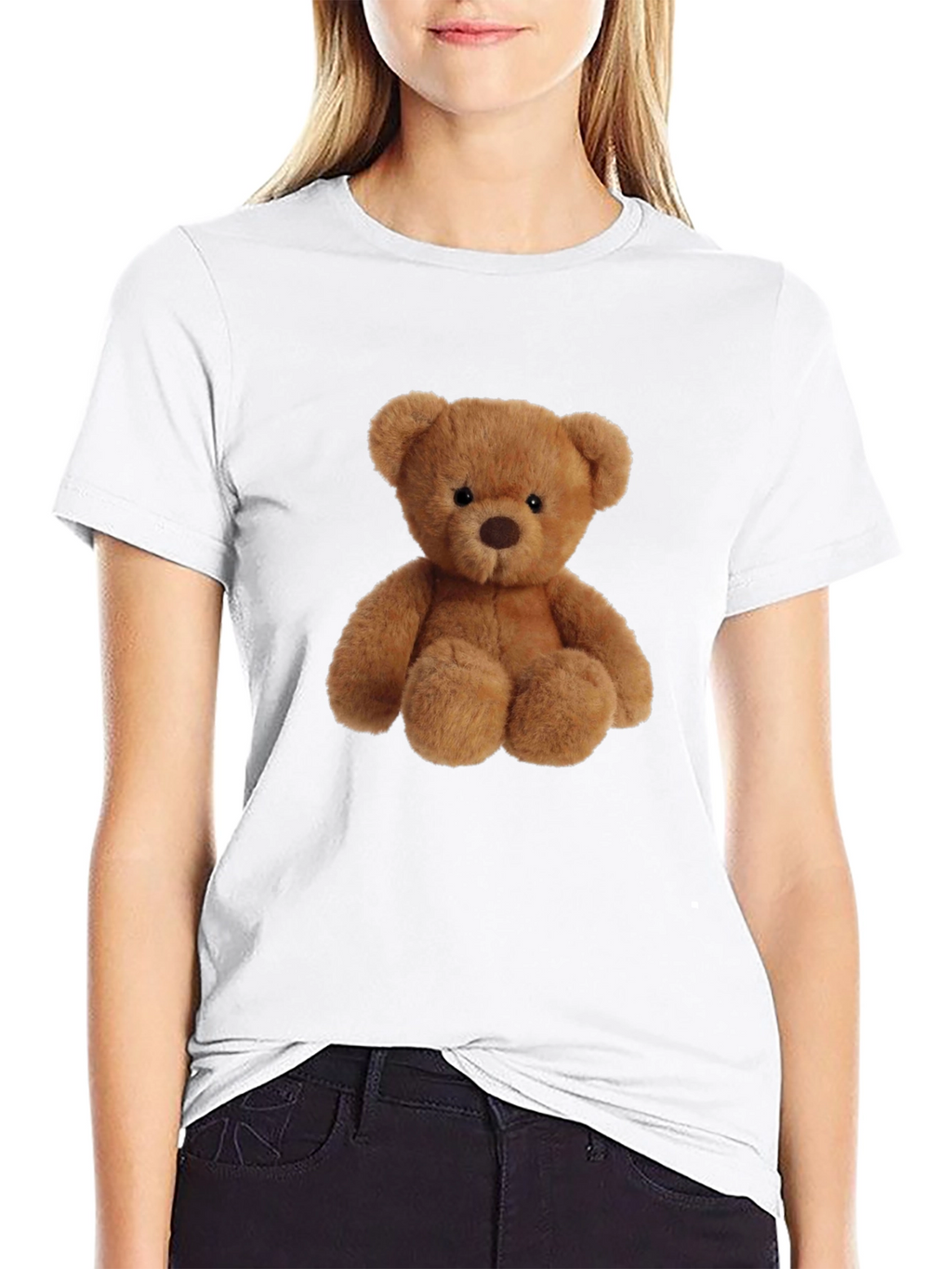 Cute Teddy Bear Graphic Tee