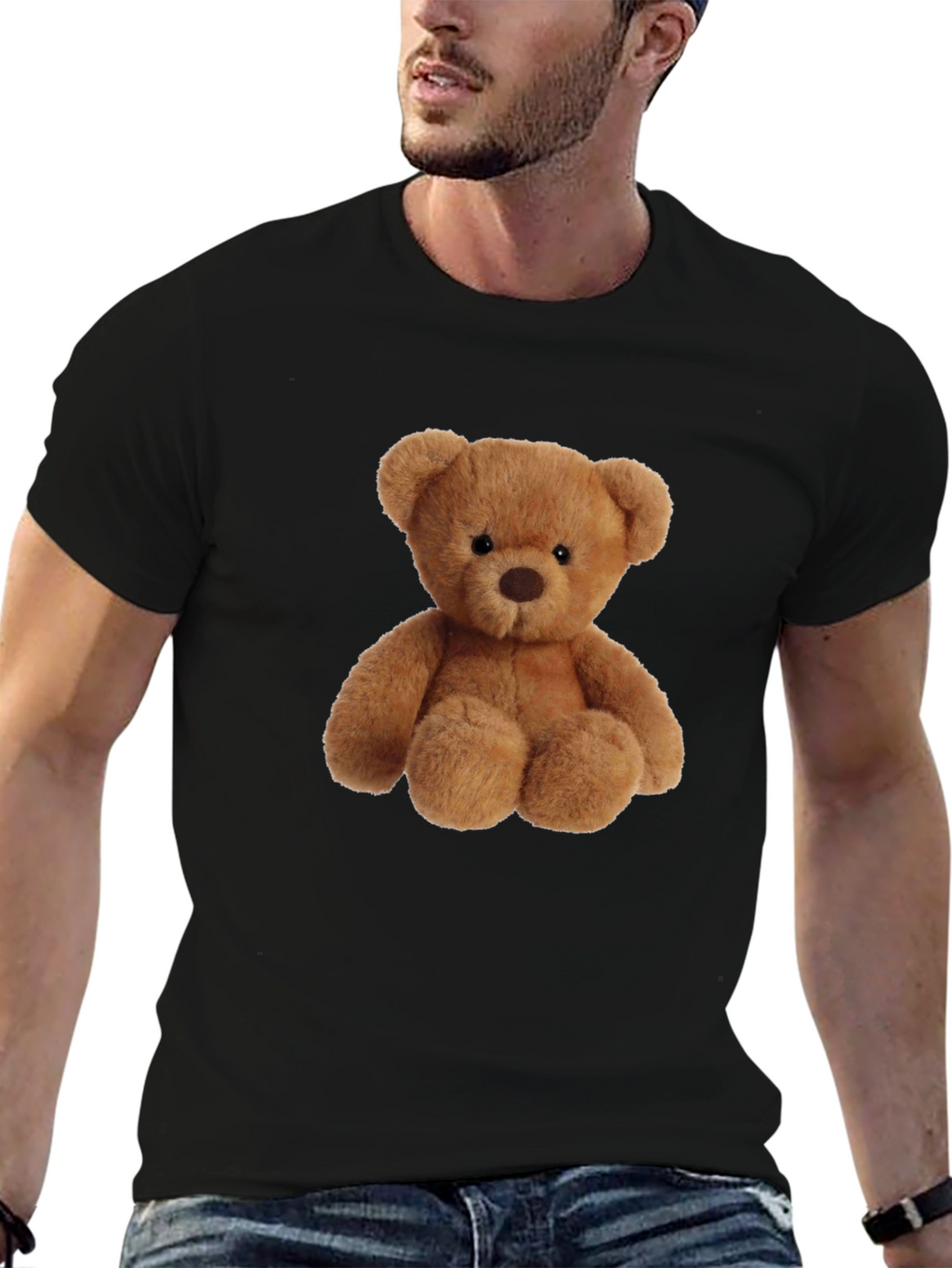Cute Teddy Bear Graphic Tee