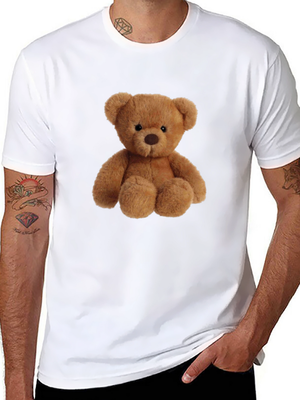 Cute Teddy Bear Graphic Tee