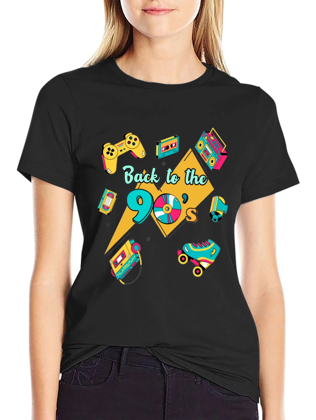Back to the 90s Retro Graphic Tee