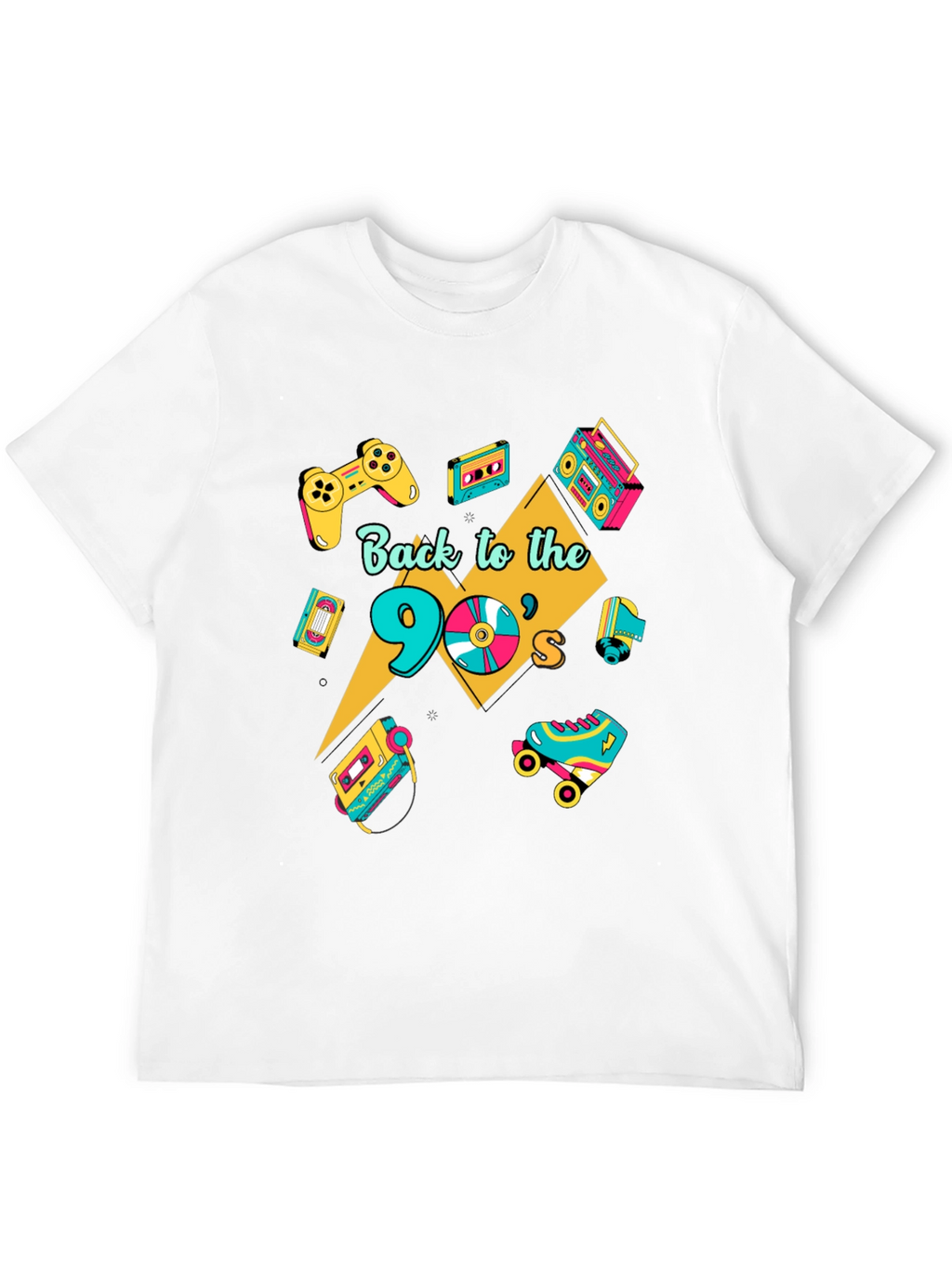 Back to the 90s Retro Graphic Tee