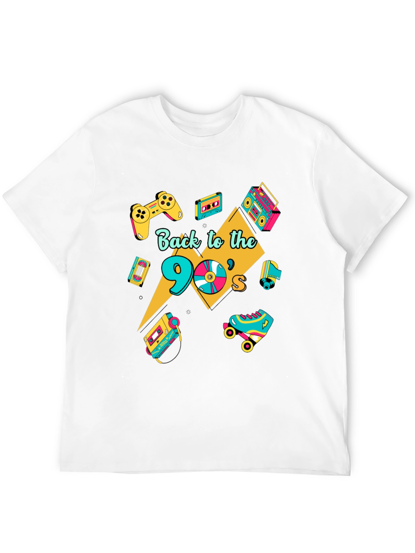 Back to the 90s Retro Graphic Tee