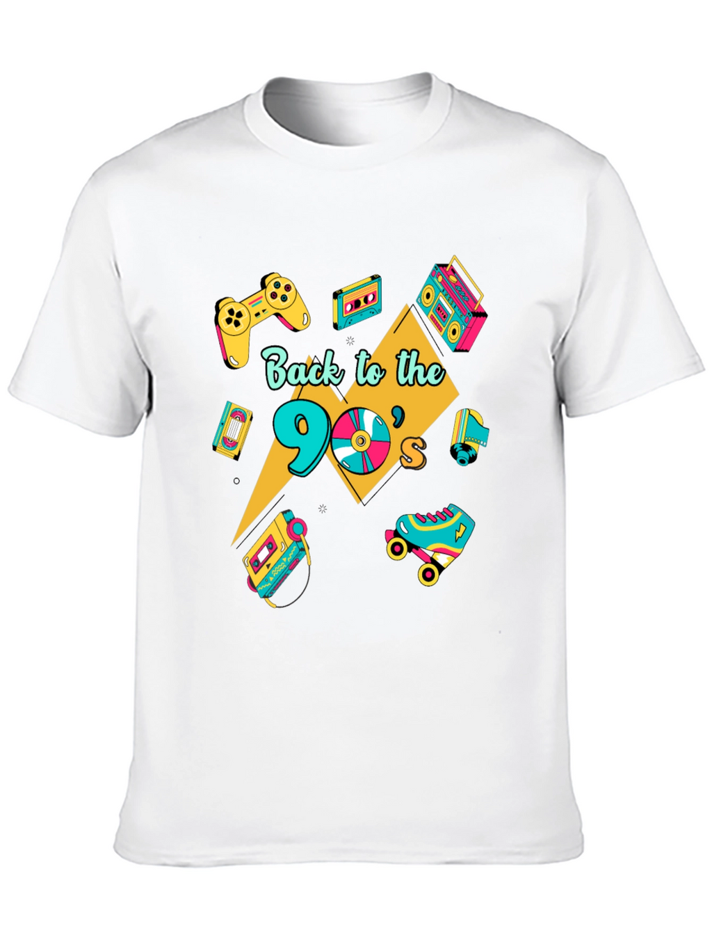 Back to the 90s Retro Graphic Tee