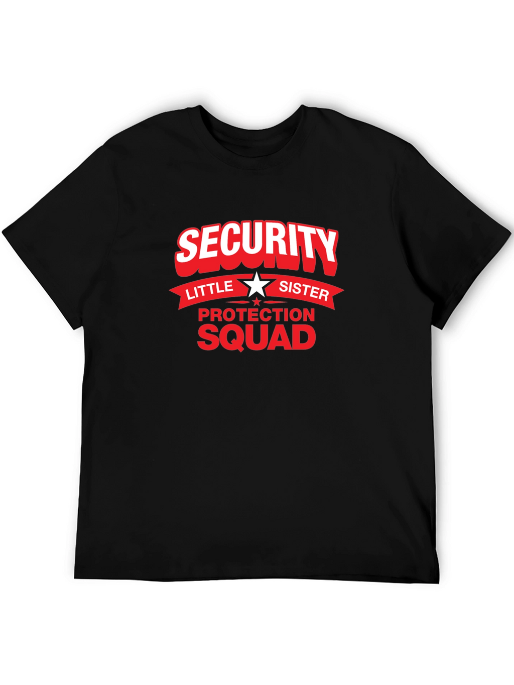 Security Little Sister Protection Squad T-Shirt