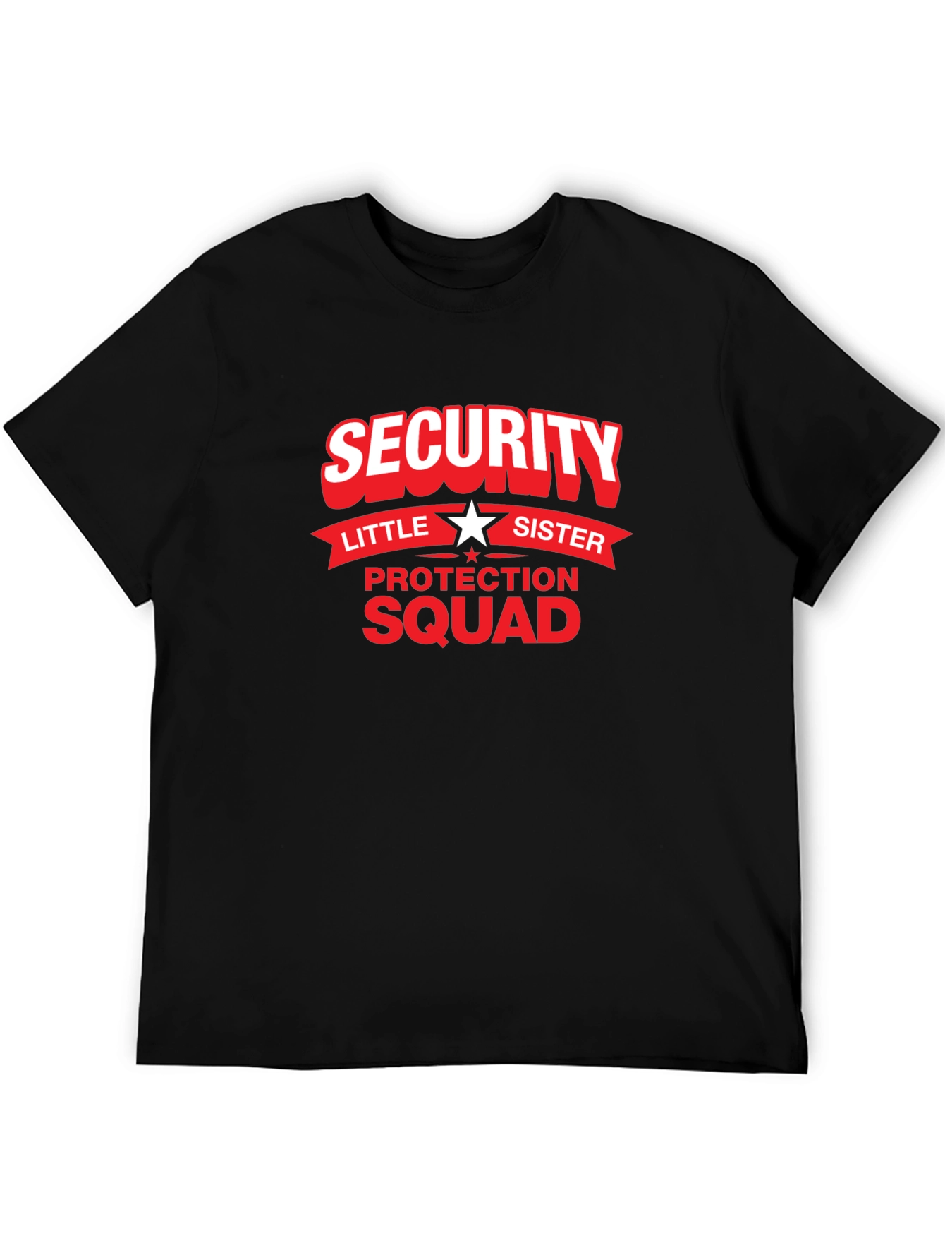 Security Little Sister Protection Squad T-Shirt