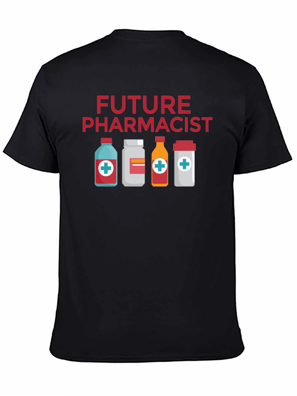 Future Pharmacist Black T-Shirt