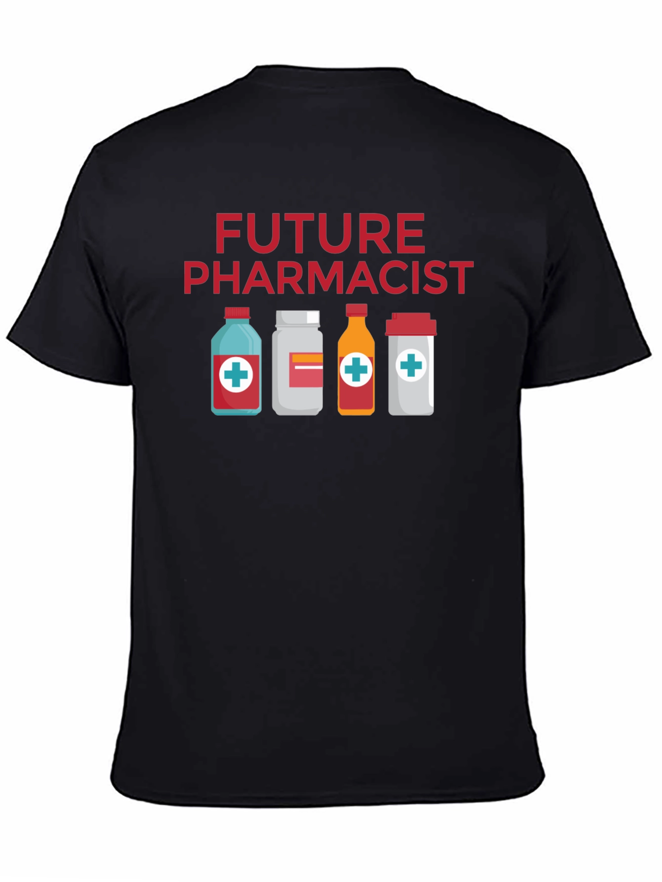 Future Pharmacist Black T-Shirt