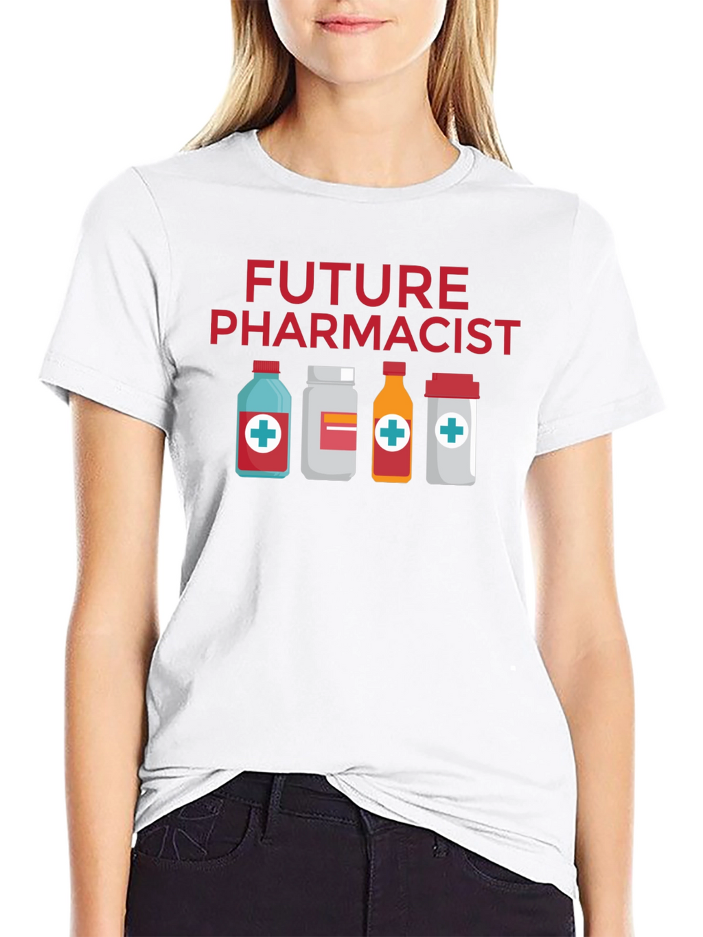Future Pharmacist Black T-Shirt