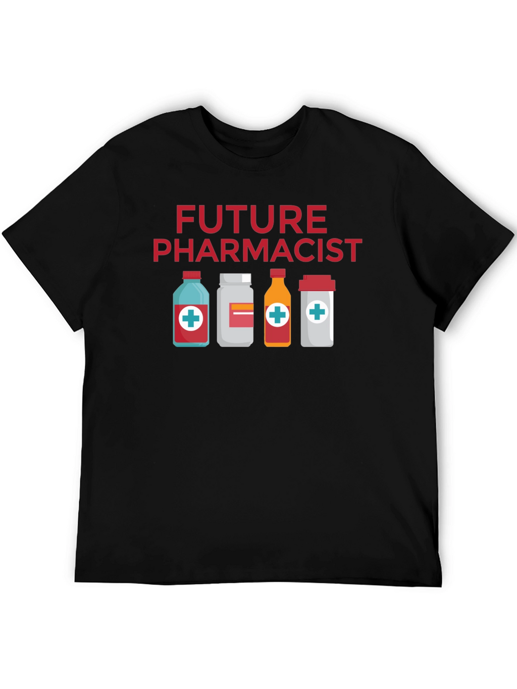 Future Pharmacist Black T-Shirt