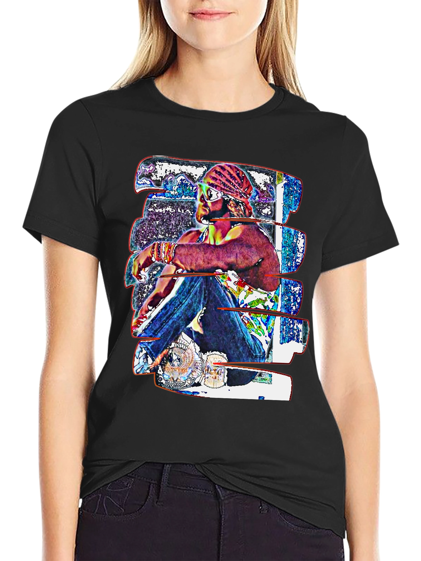 Macho Man Randy Savage Graphic T-Shirt