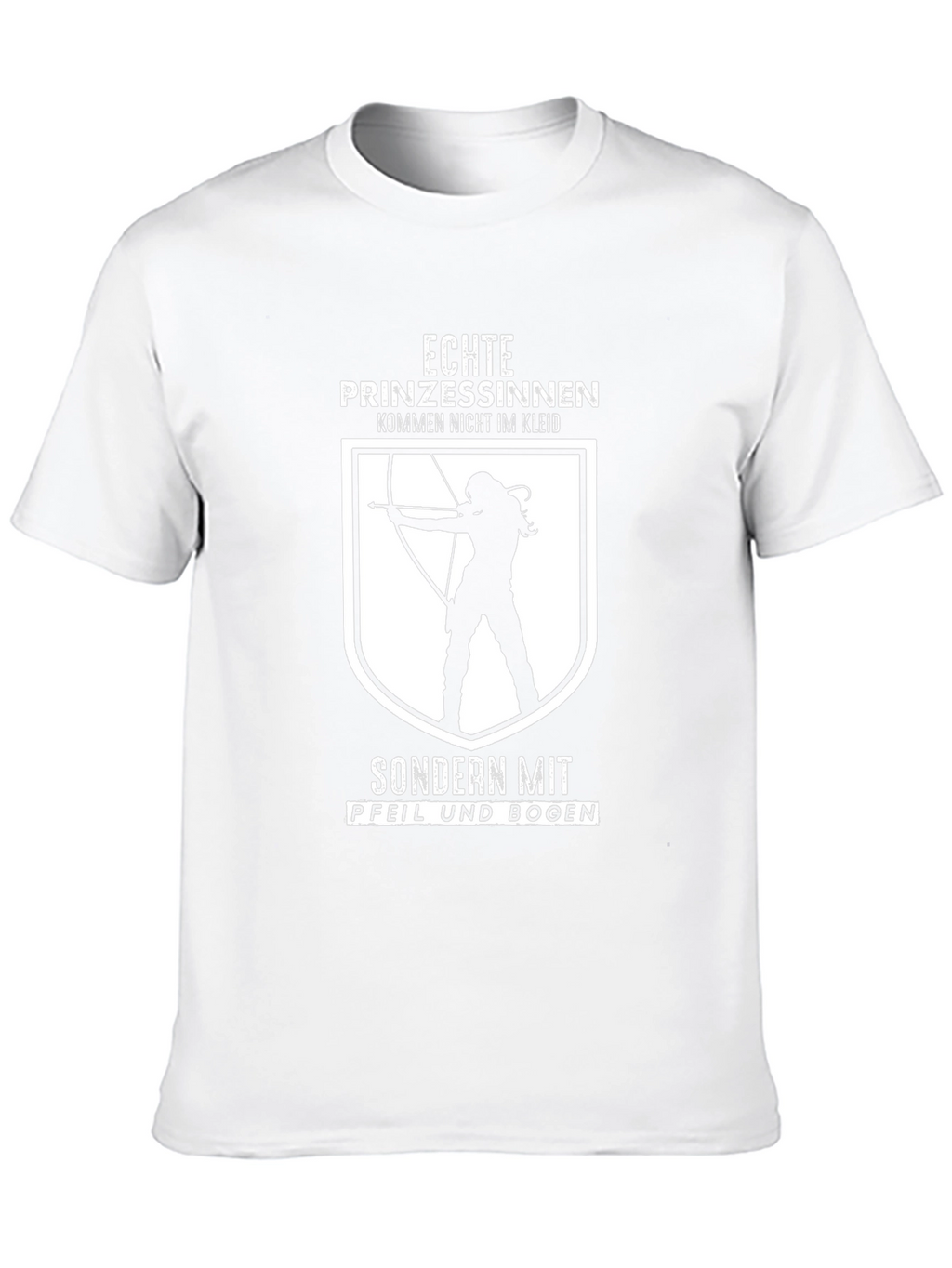 Archery Princess T-Shirt - German Quote Tee