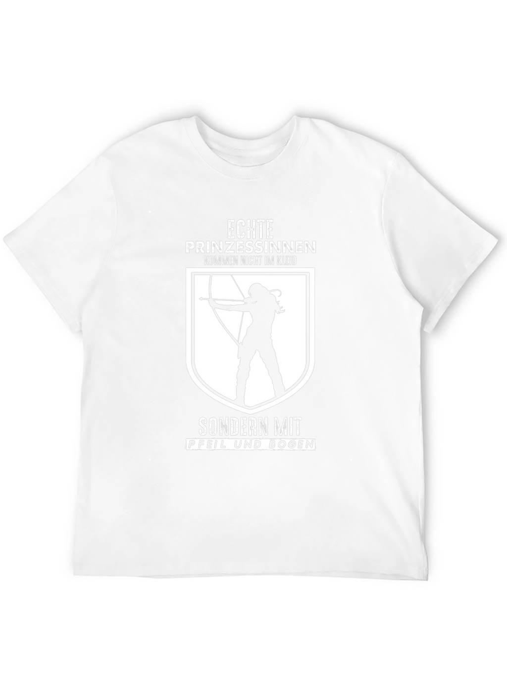 Archery Princess T-Shirt - German Quote Tee