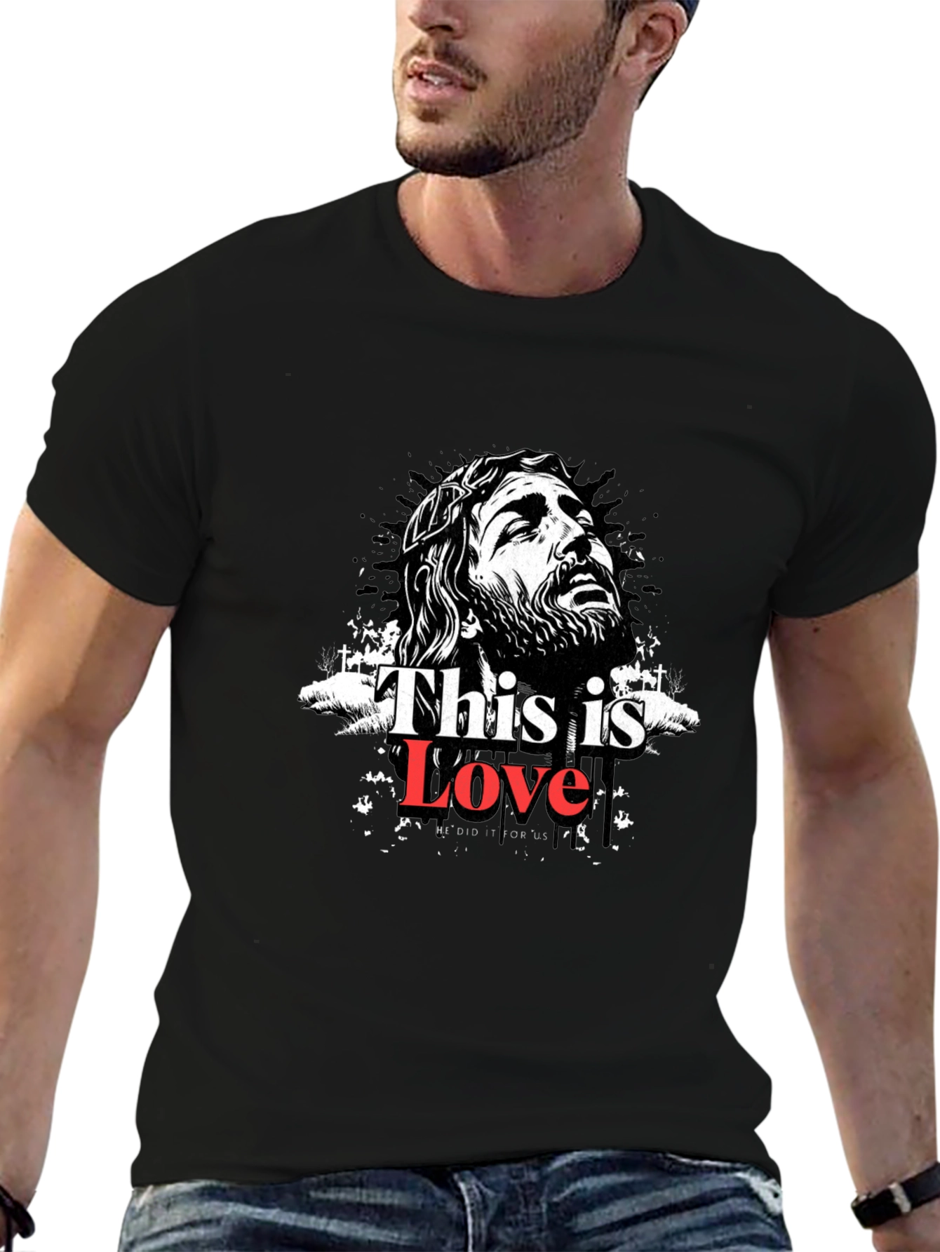 This is Love Christian Graphic Tee