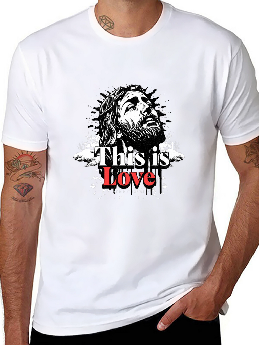 This is Love Christian Graphic Tee